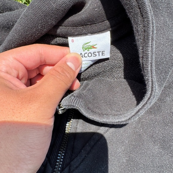 Lacoste Zip Up Sweater - Picture 3 of 3